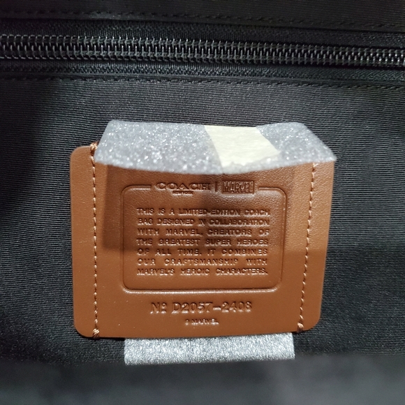 Coach X Marvel West Backpack:Black Panther - Picture 4 of 13